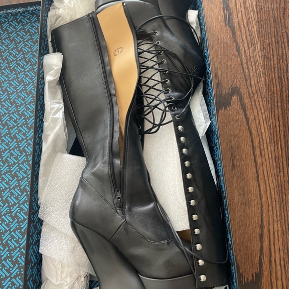 Fluevog Grand National Tall Boot 9 - Picture 1 of 5